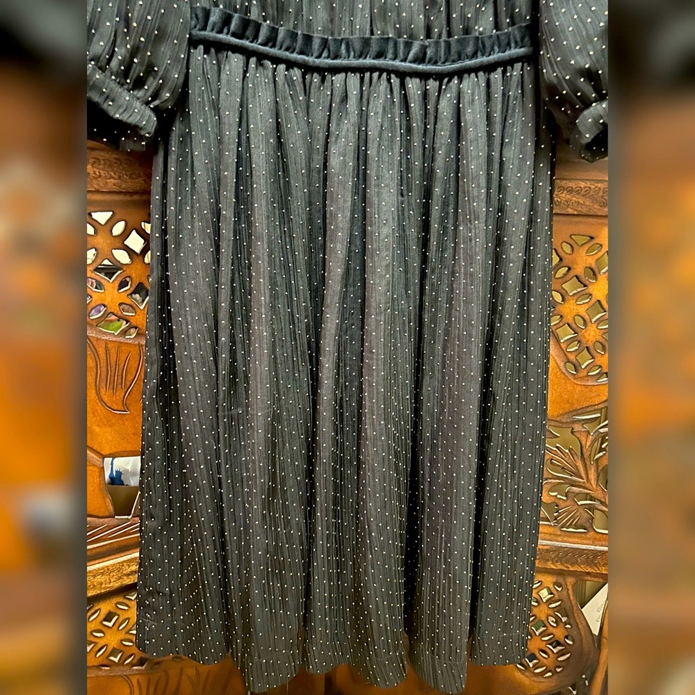 Plissé Embellished Midi Dress - Picture 7 of 14